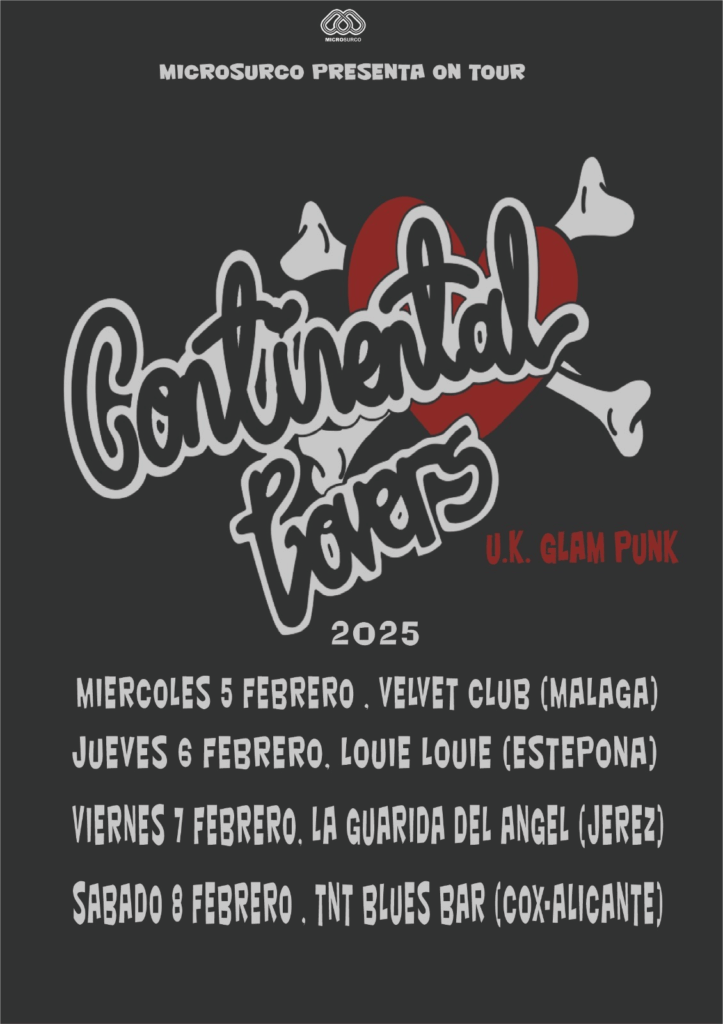 Continental Lovers Glam Punk U.K