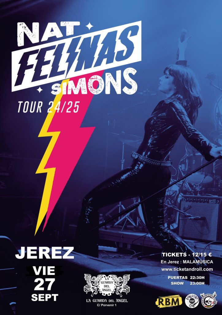 NAT SIMONS presenta «Felinas» esta noche en Jerez