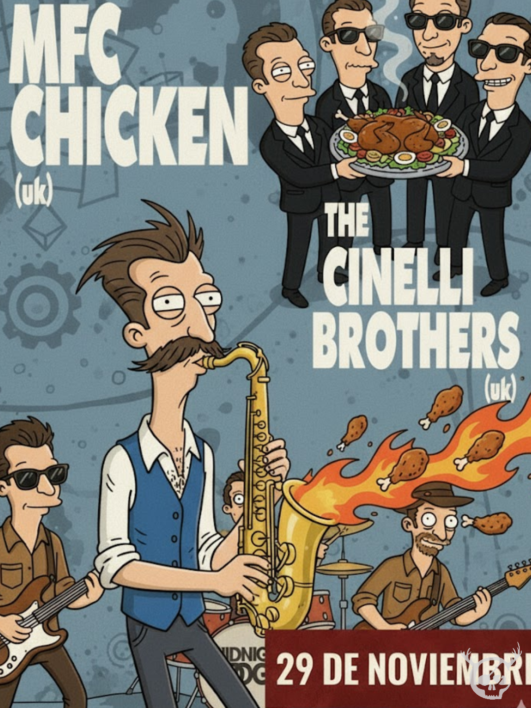 MFC Chicken y The Cinelli Brothers