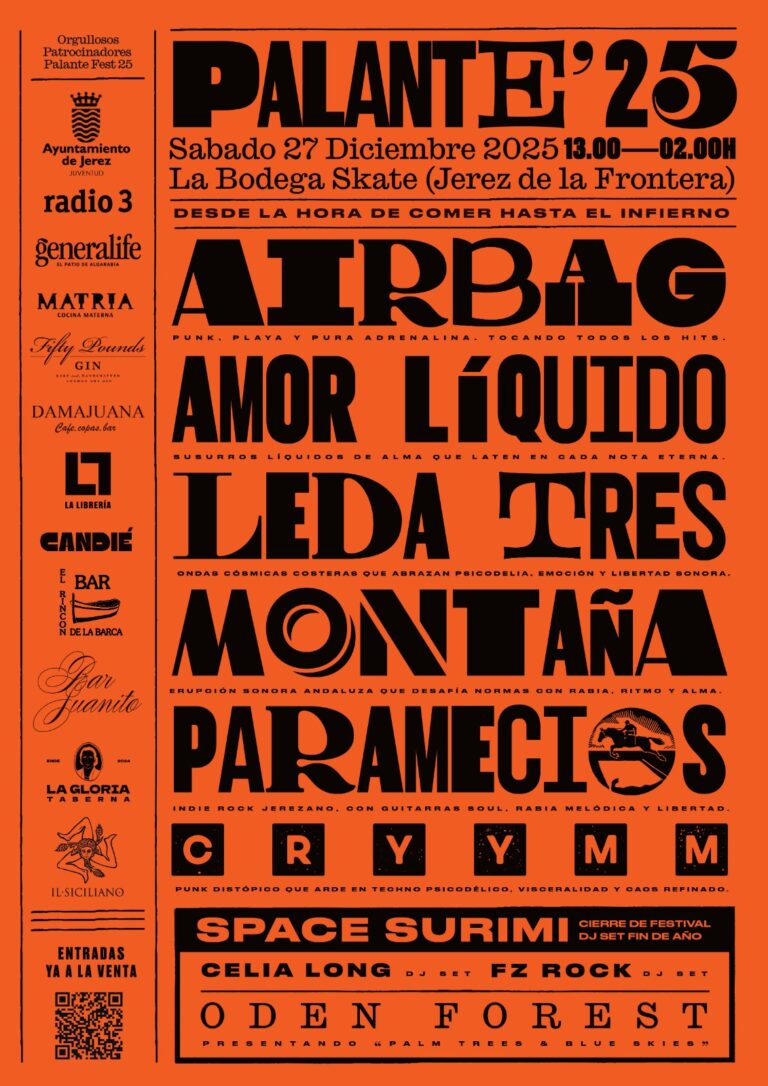 Palante Fest 25 Festival de Jerez