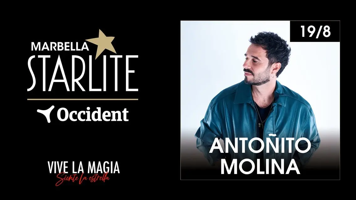 imagen del concierto de Antoñito Molina en marbella