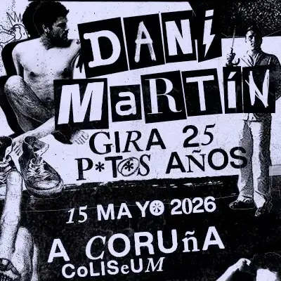 imagen del concierto de Concierto de Dani Martín en A Coruña Segunda Fecha en a coruña
