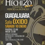 Cartel y entradas de Hechizo 10 Enero en Sala Oxido (Guadalajara) (Castilla-La Mancha) - Qconciertos