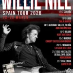 Cartel y entradas de WILLIE NILE Spain Tour 12/22 Marzo en Canopy Madrid (Madrid) (Comunidad de Madrid) - Qconciertos
