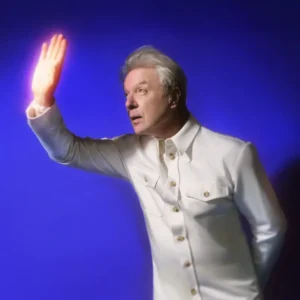 imagen de David Byrne en directo