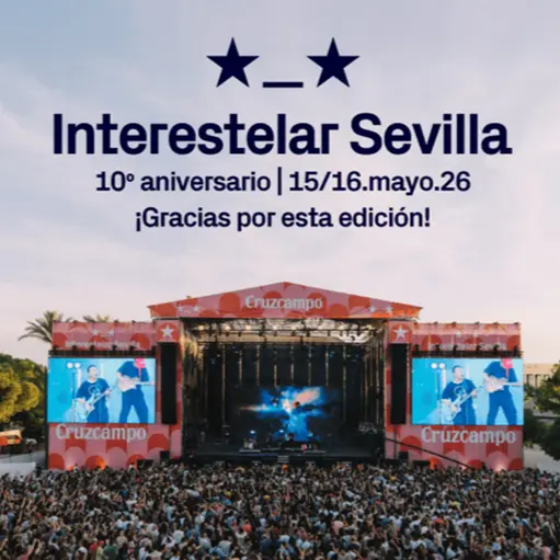 imagen del concierto de Interestelar Sevilla 2026 en sevilla