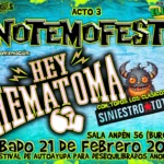 Cartel y entradas de NOTEMOFEST Acto 3 en Andén 56 (Burgos) - Qconciertos