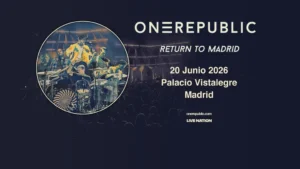 imagen del concierto de OneRepublic Concert en madrid
