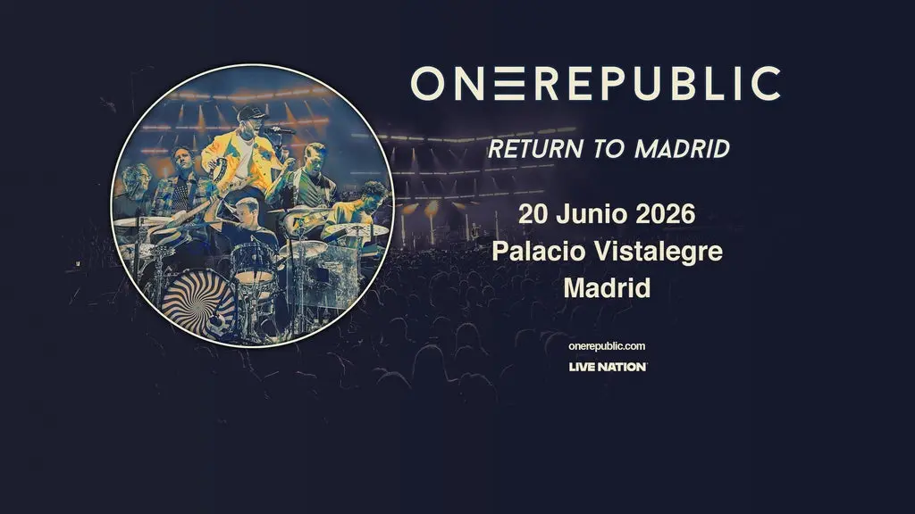 imagen del concierto de OneRepublic Concert en madrid