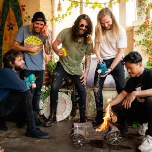 imagen de Psychedelic Porn Crumpets en directo