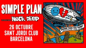 imagen del concierto de Simple Plan Concert en barcelona