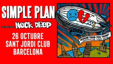 imagen del concierto de Simple Plan Concert en barcelona