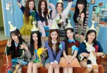 imagen de TWICE en directo