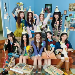 imagen de TWICE en directo