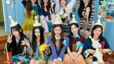 imagen de TWICE en directo