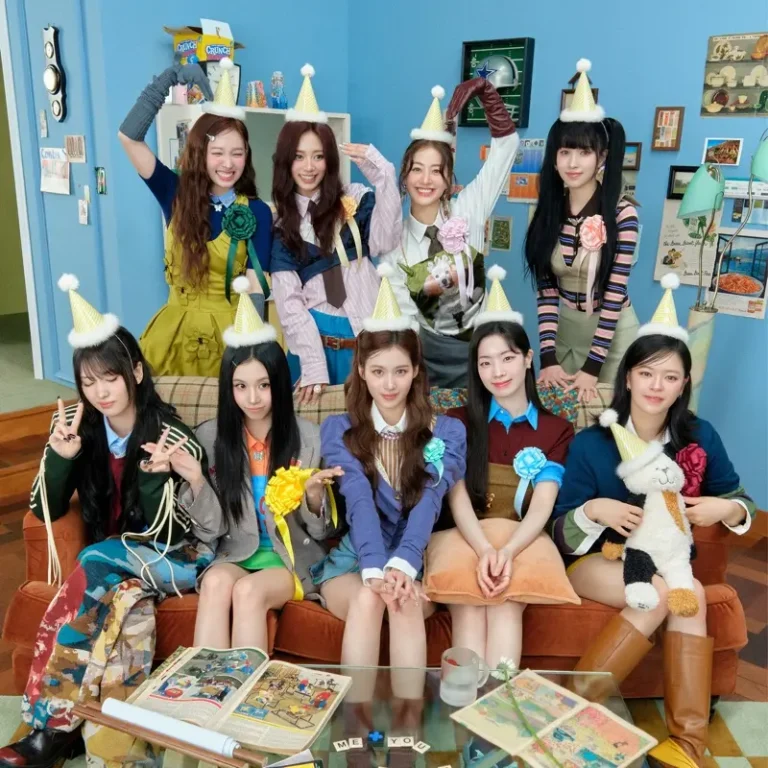 imagen de TWICE en directo