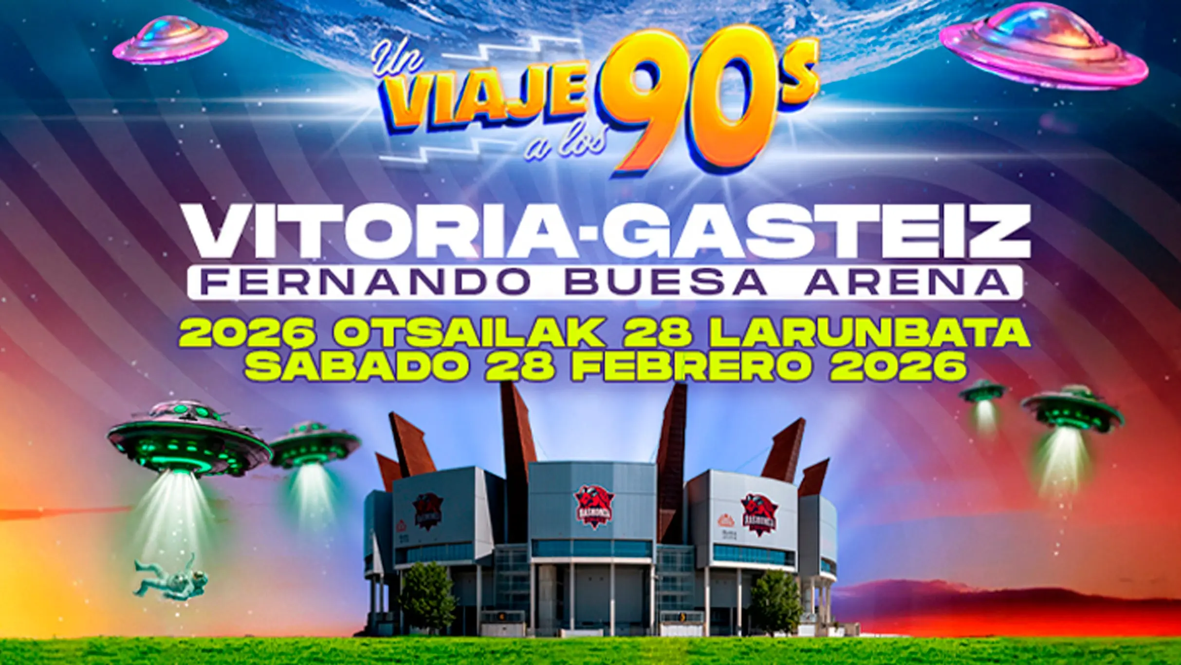 imagen del concierto de Un viaje a los 90s en vitoria-gasteiz