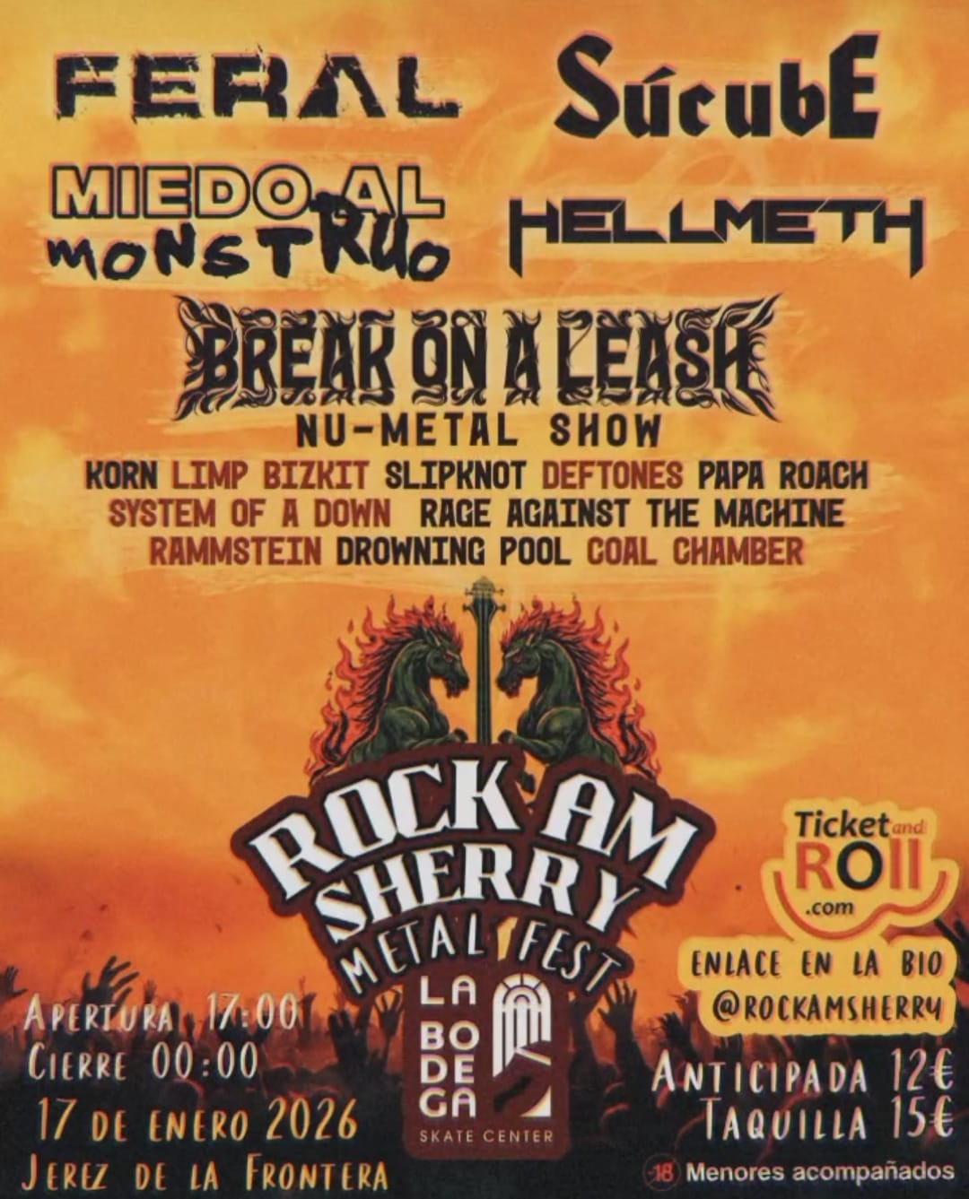 Break on a leash show 17 enero