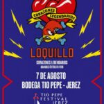 Cartel y entradas de Loquillo 7 Agosto en Tio Pepe  Patio de la Tonelería Jerez (Jerez de la Frontera) (Cádiz) - Qconciertos