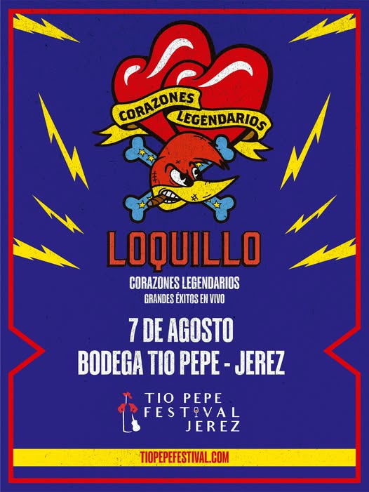 Loquillo 7 Agosto TIO PEPE Festival