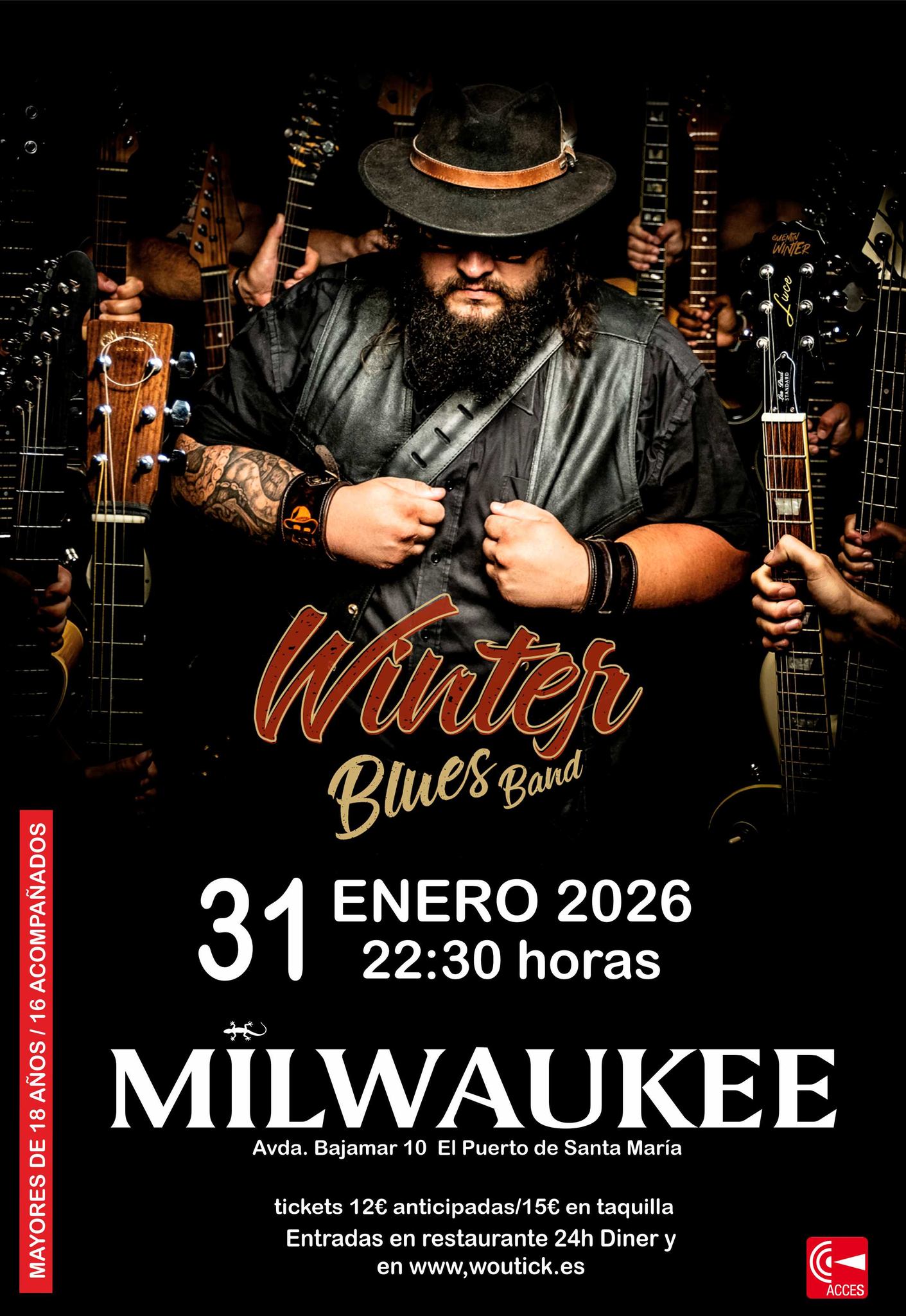 Winter Blues Band 31 Enero