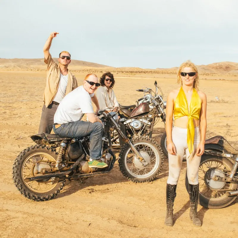 imagen del concierto de Amyl and The Sniffers Concert en santiago de compostela