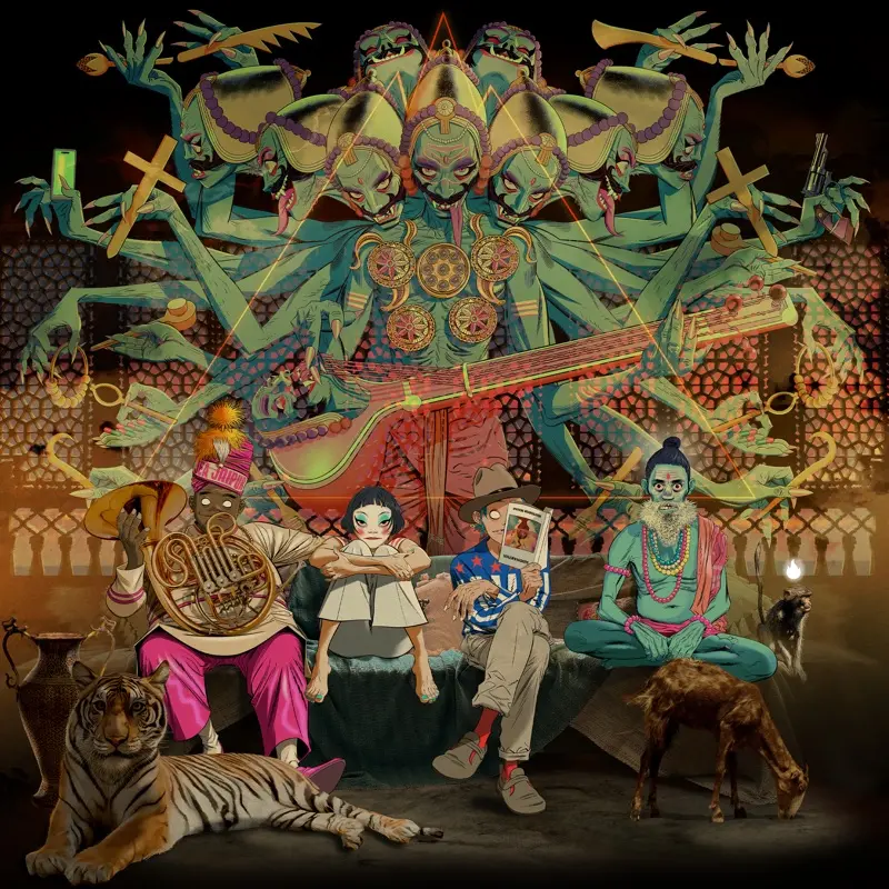 imagen del concierto de Gorillaz Concert en barcelona