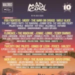 Cartel y entradas de Mad Cool Festival 2026 en Nuevo Recinto Mad Cool (Madrid) (Madrid) - Qconciertos