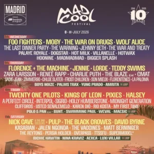 Concierto de Halsey en Madrid: Fecha y detalles en el Nuevo Recinto Mad Cool 2026