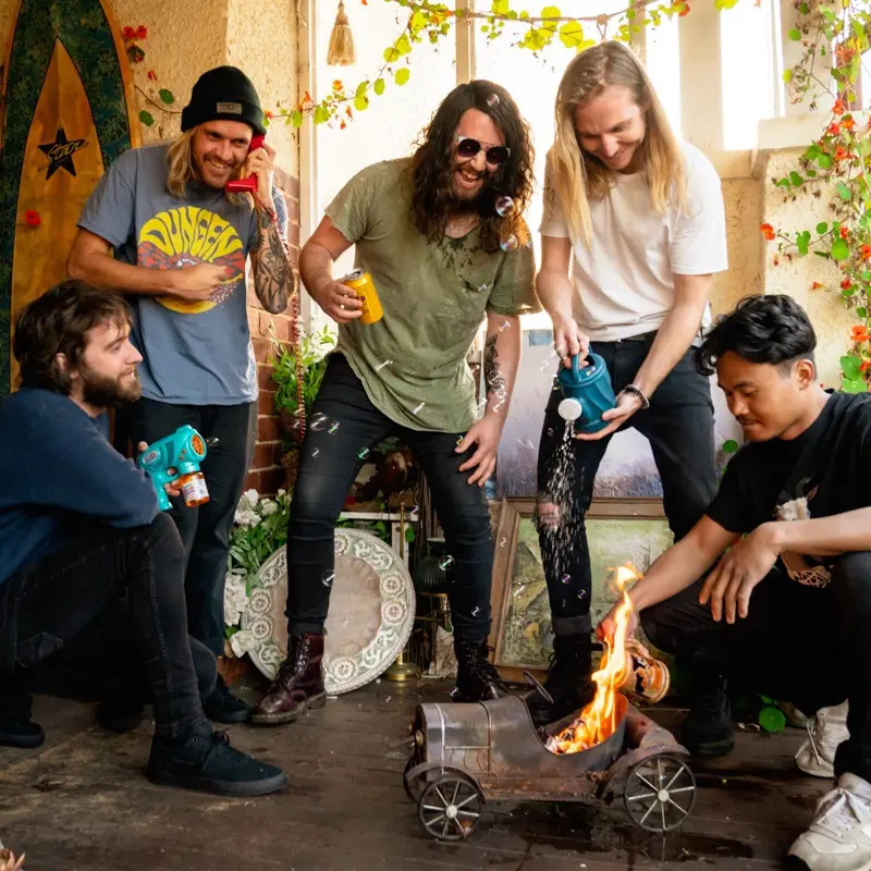 imagen del concierto de Psychedelic Porn Crumpets Concert en madrid