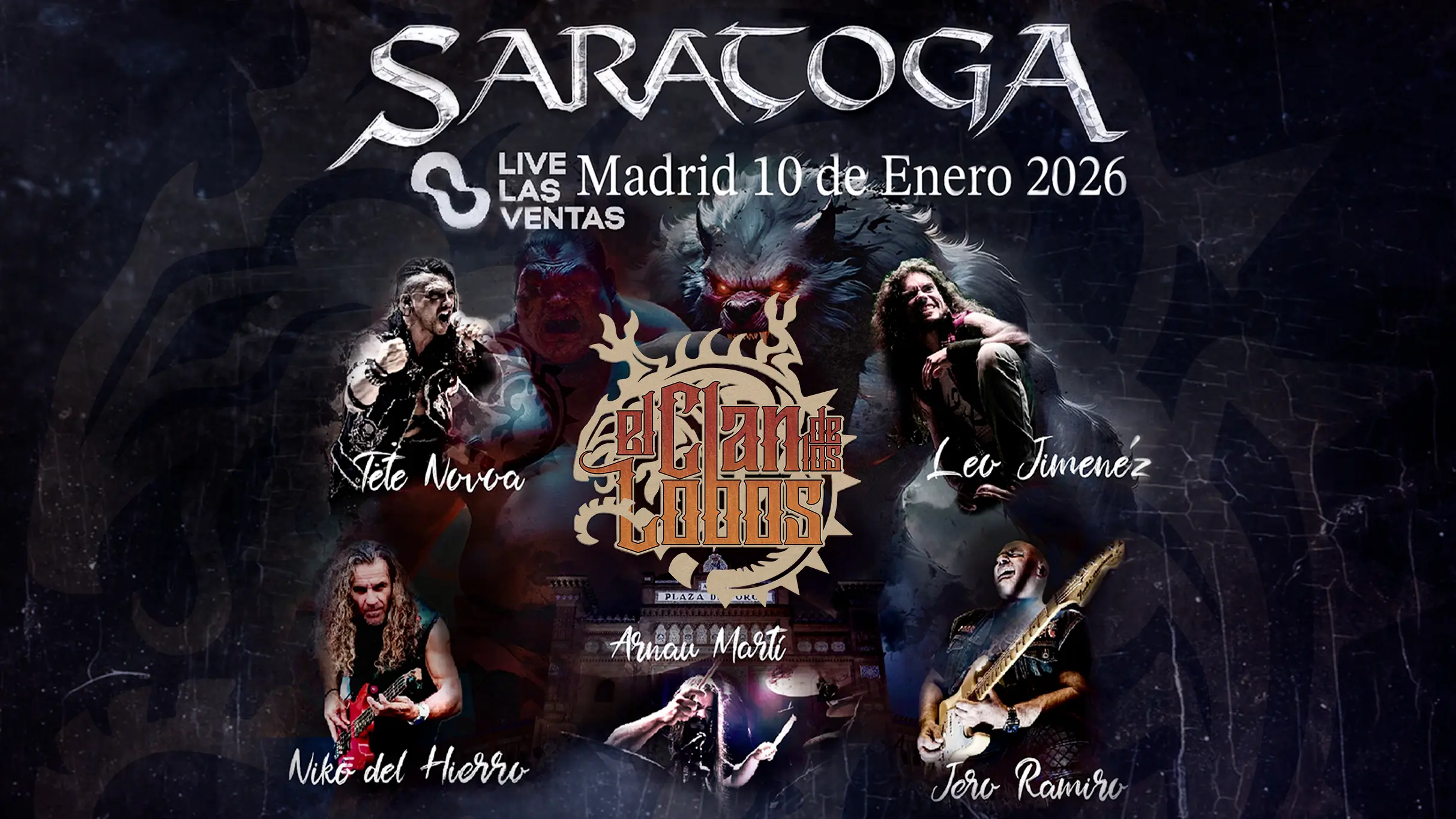 imagen del concierto de Saratoga Concert en madrid