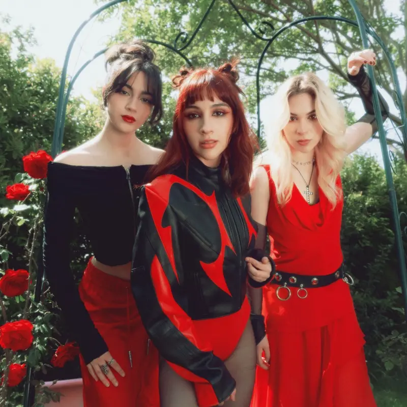 imagen del concierto de The Warning en madrid