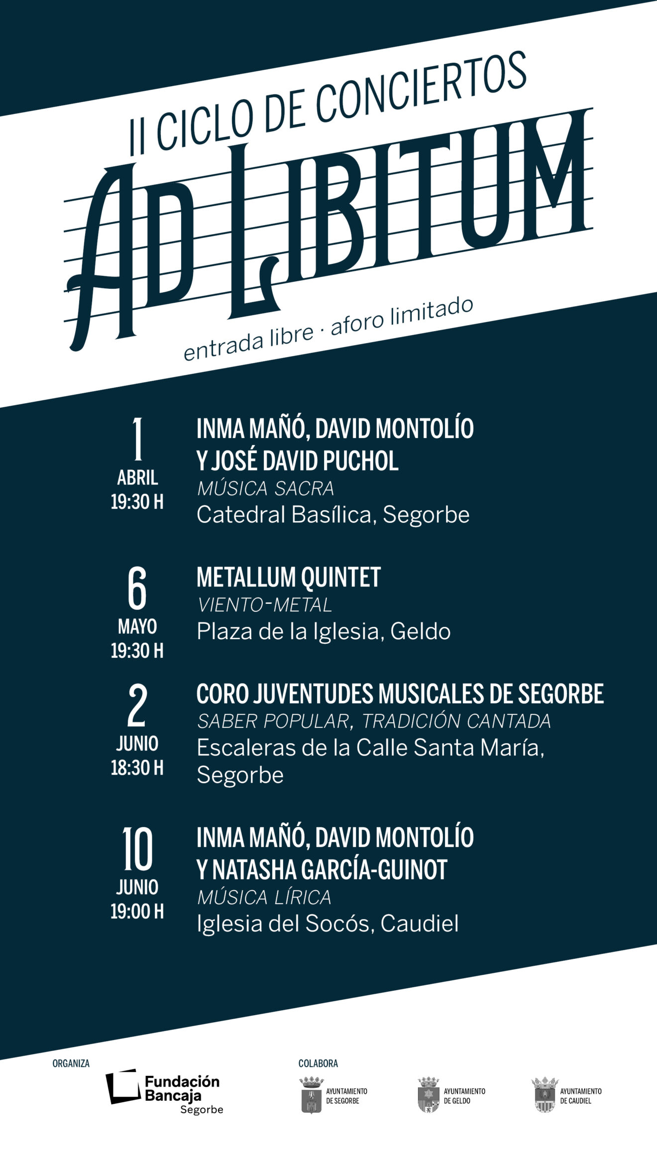 Conciertos de Ad Libitum 2026 | Gira, fechas y entradas | Qconciertos