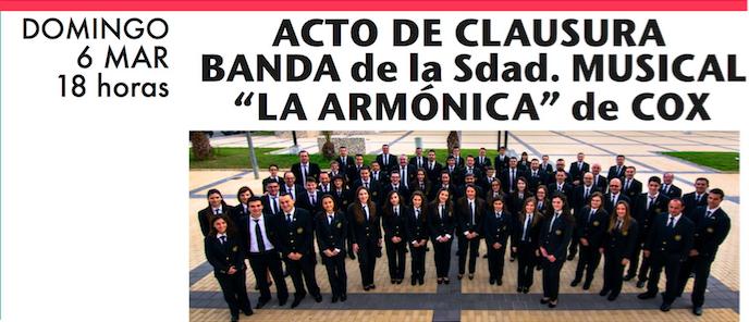 Agrupación Musical de Beniaján y Sociedad Musical La Armónica de Cox