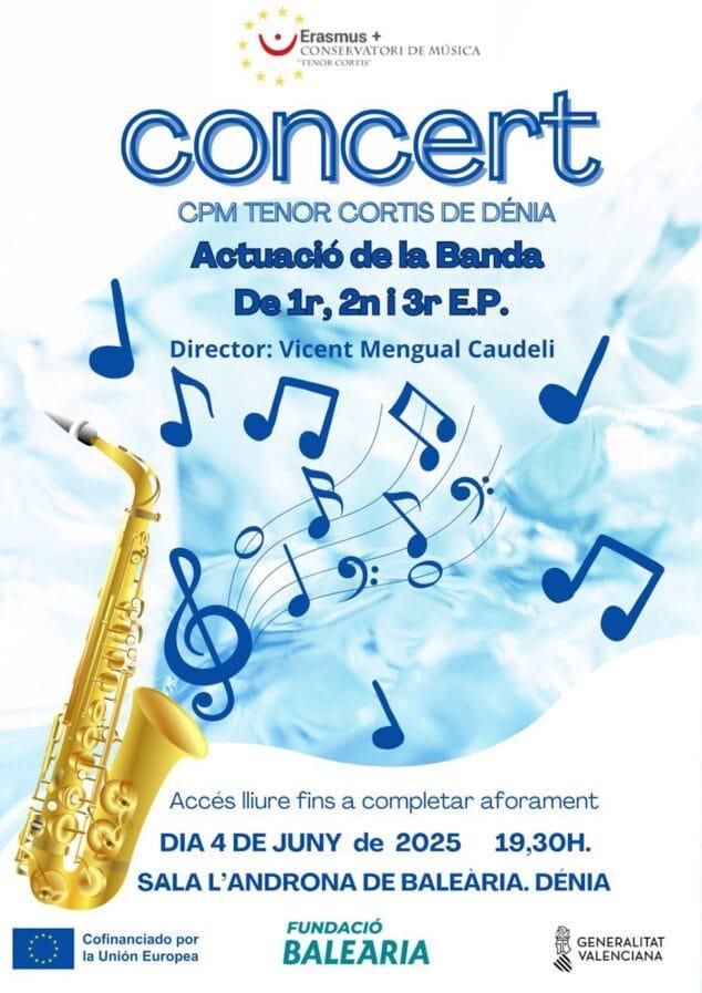 Banda del Conservatori Professional de Música Tenor Cortis de Dénia