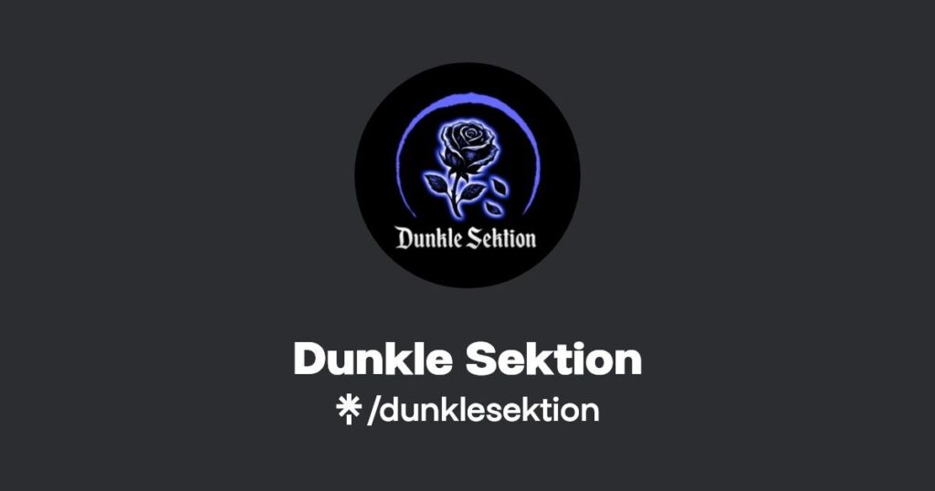 Dunkle Sektion