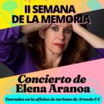 Cartel y entradas de Elena Aranoa – Tú me quieres blanca en Centro Cultural (Becerril de la Sierra) (Collado Villalba) - Qconciertos