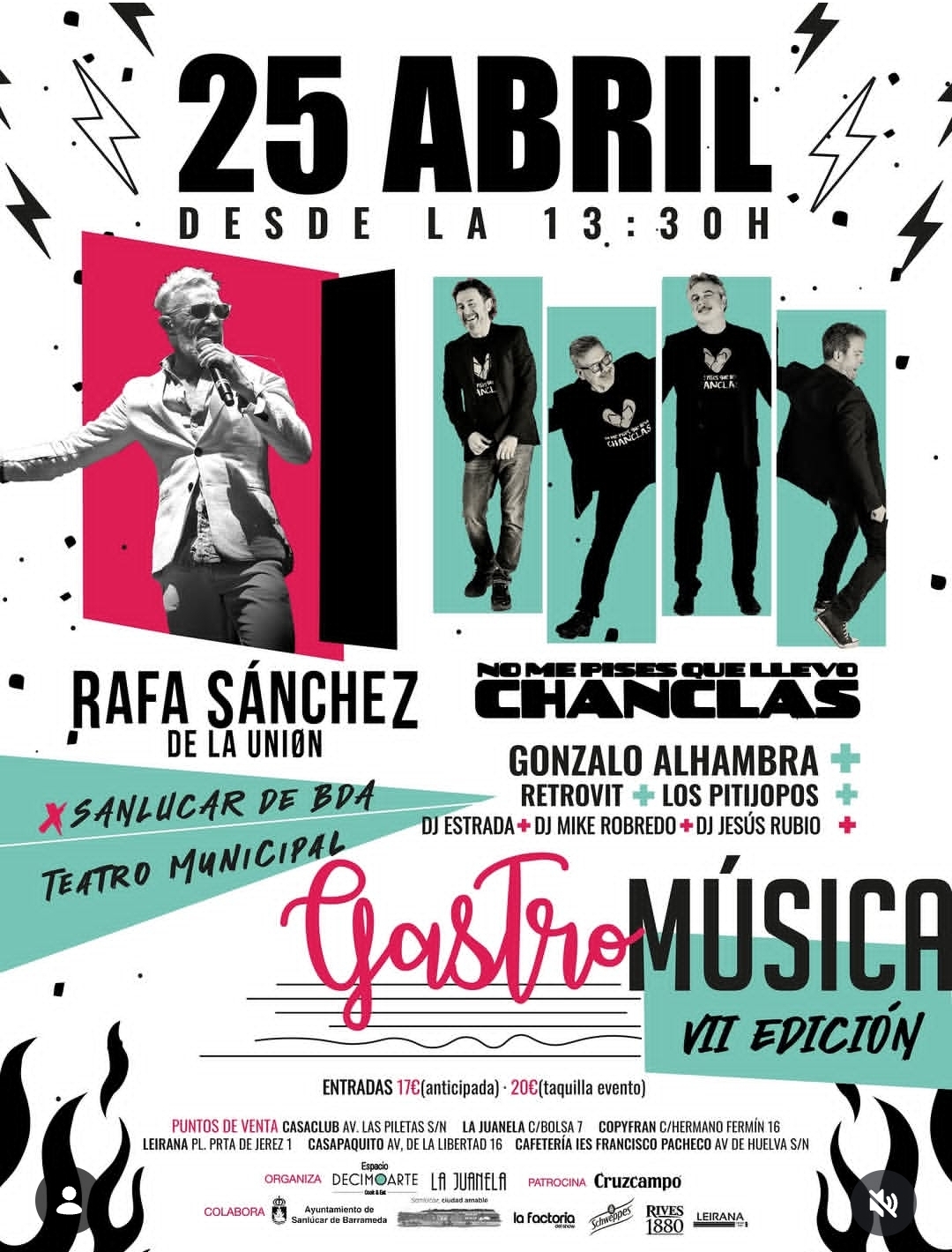 Gatromúsica 25 Abril