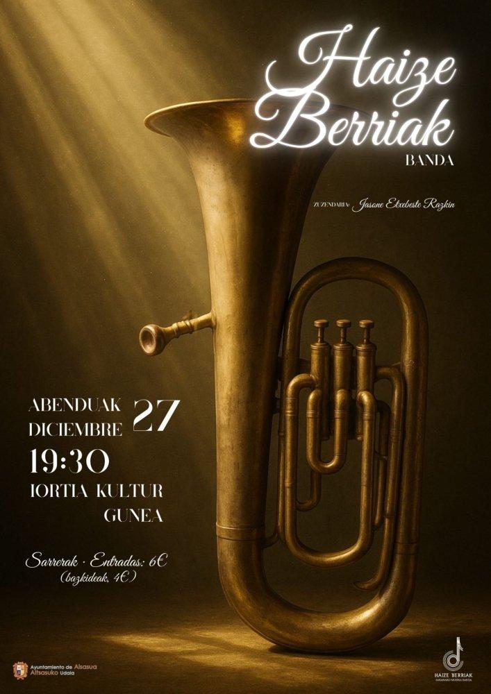 Haize Berriak Banda eta Toti Martínez de Lezea