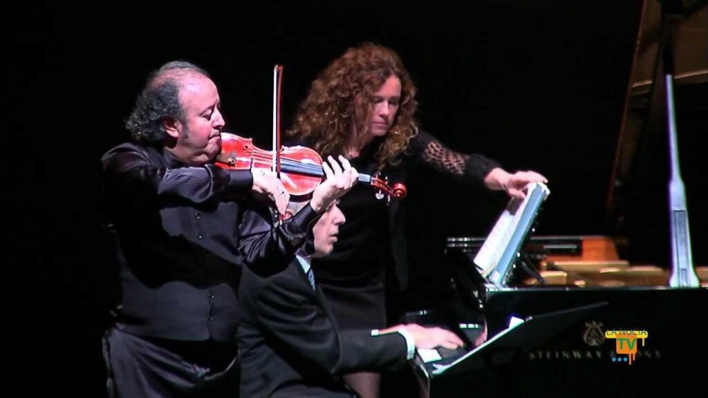 Joaquín Palomares y Bruno Canino