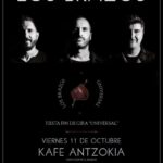 Cartel y entradas de Los Brazos en Portugalete en Café Rock Volatín (Portugalete) (País Vasco) - Qconciertos