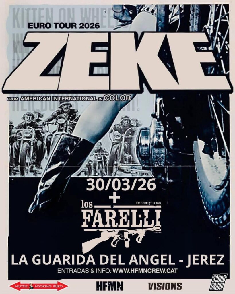 La apisonadora de Seattle Zeke y el Energy Punk de Los Farelli en Jerez