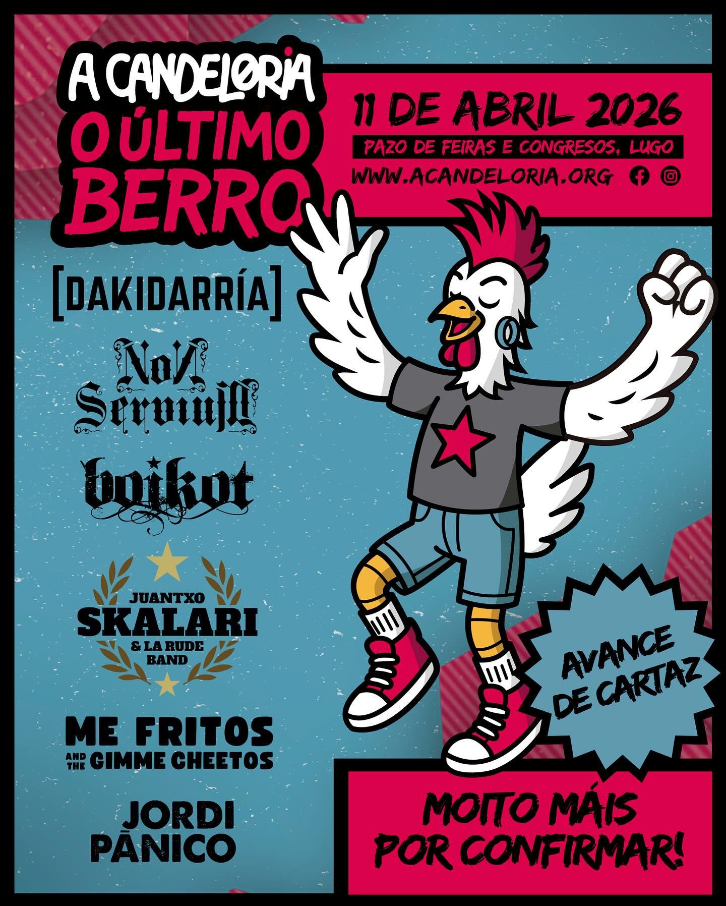 A Candeloria 2026 | Cartel, entradas, horarios y alojamiento