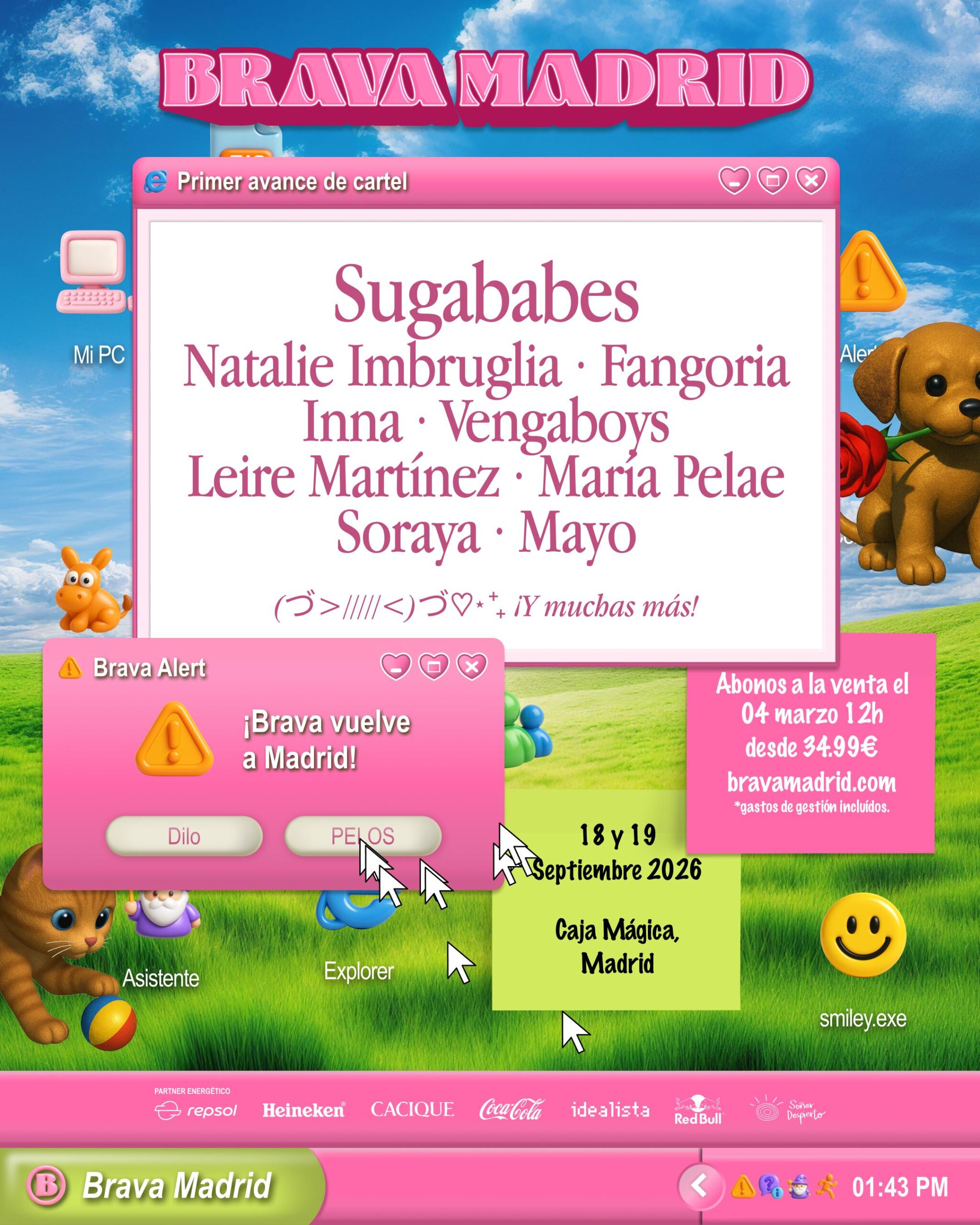 Vengaboys – Brava Madrid 2026