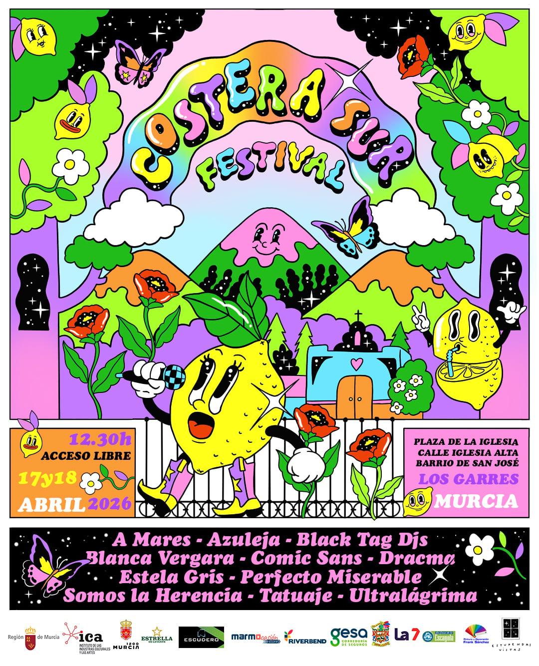 Costera Sur Festival 2026 | Cartel, entradas, horarios y alojamiento