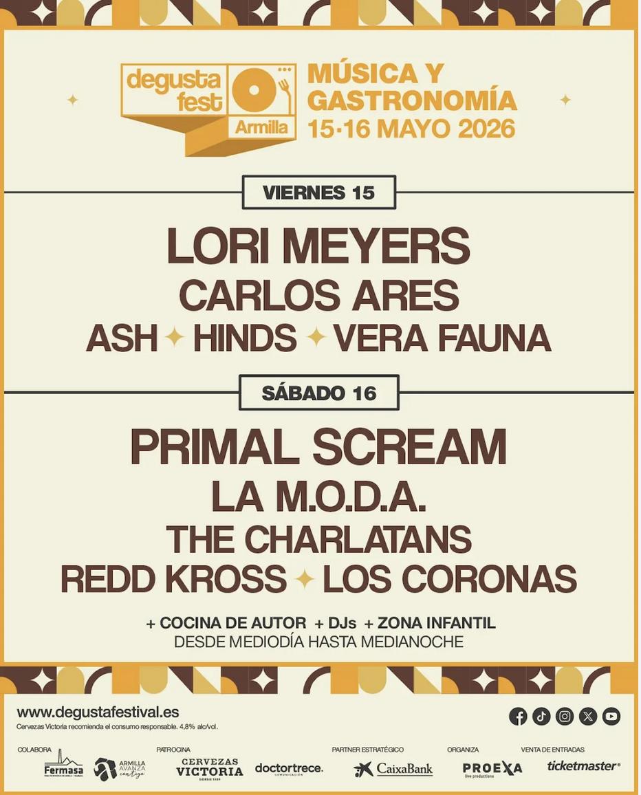 Degusta Fest 2026 | Cartel, entradas, horarios y alojamiento