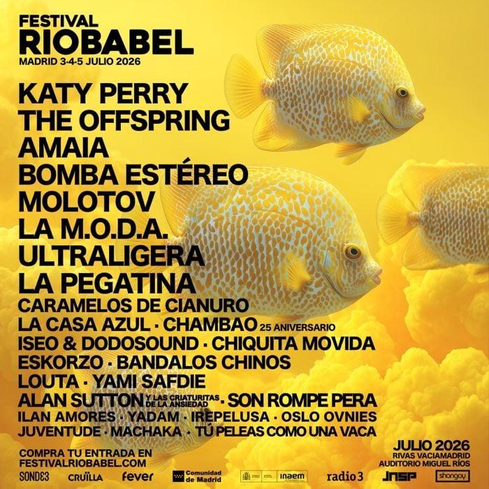 Bandalos Chinos – Festival Río Babel 2026