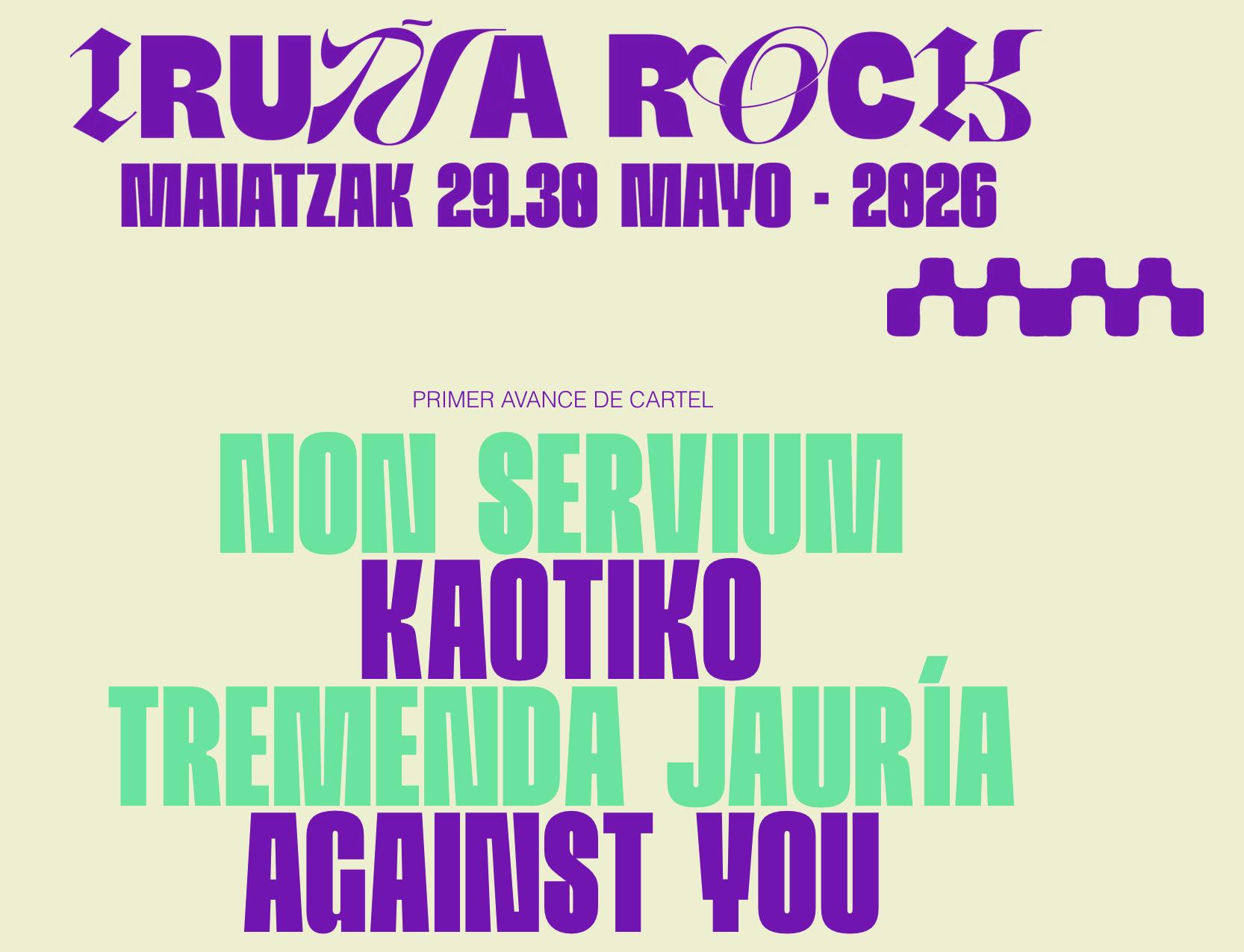 Iruña Rock 2026 | Cartel, entradas, horarios y alojamiento