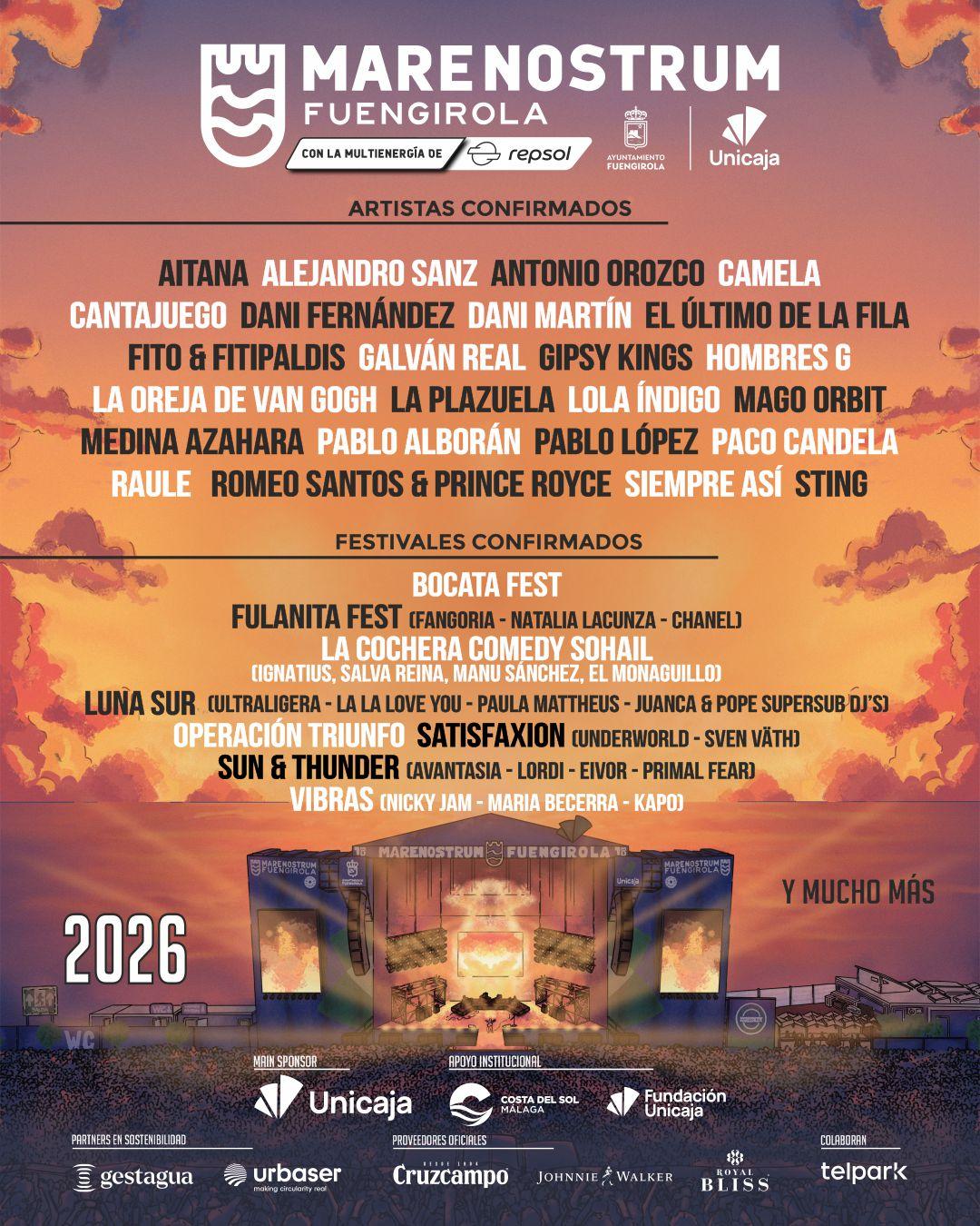 Gipsy Kings – Marenostrum Fuengirola 2026