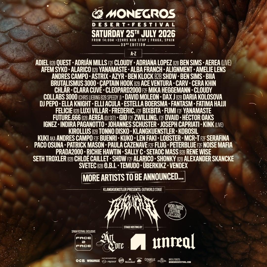 Ace Ventura – Monegros Desert Festival 2026